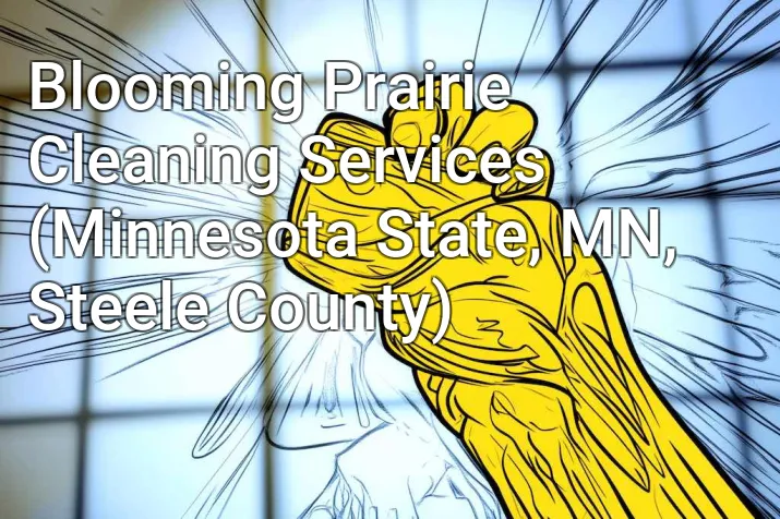 Blooming Prairie Cleaning Services (Minnesota State, MN, Steele County)