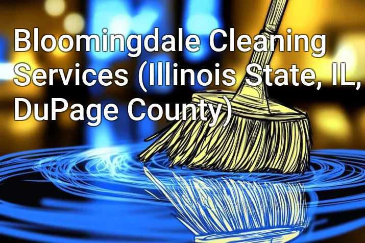 Bloomingdale Cleaning Services (Illinois State, IL, DuPage County)
