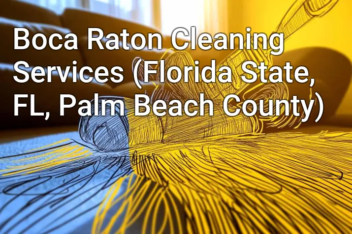 Boca Raton Cleaning Services (Florida State, FL, Palm Beach County)