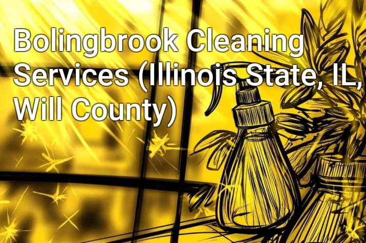 Bolingbrook Cleaning Services (Illinois State, IL, Will County)