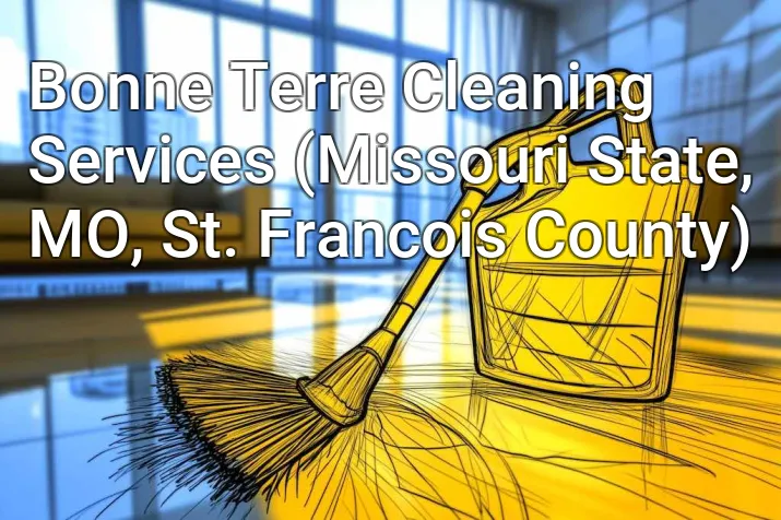 Bonne Terre Cleaning Services (Missouri State, MO, St. Francois County)