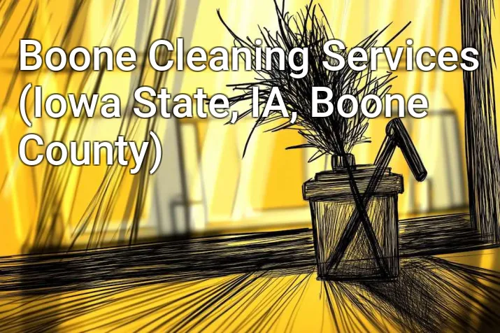 Boone Cleaning Services (Iowa State, IA, Boone County)
