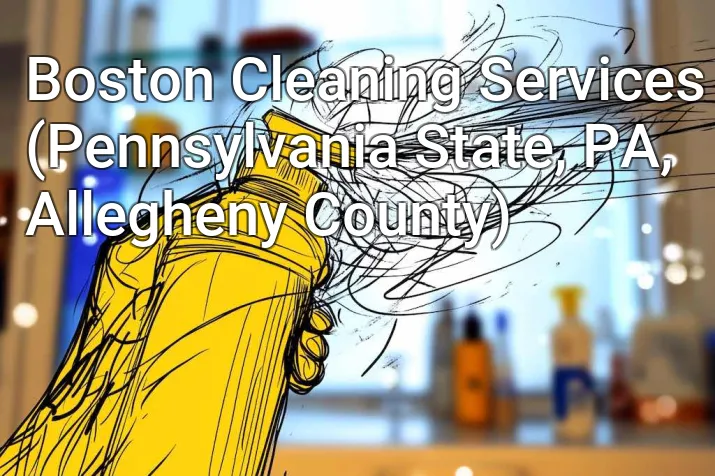 Boston Cleaning Services (Pennsylvania State, PA, Allegheny County)