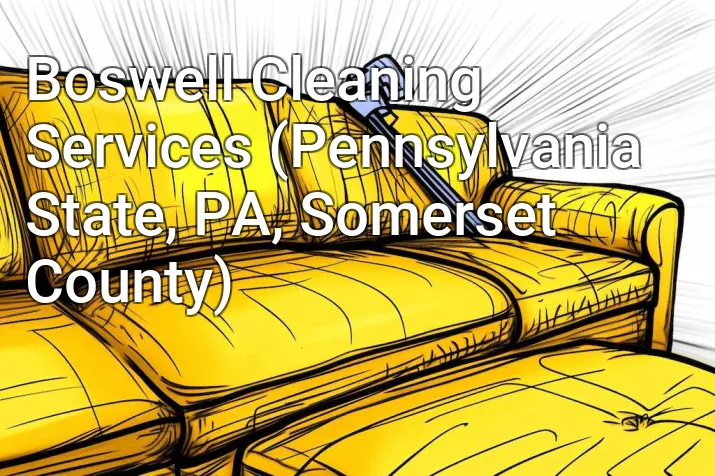 Boswell Cleaning Services (Pennsylvania State, PA, Somerset County)