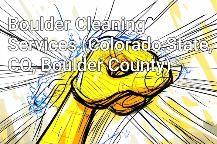 Boulder Cleaning Services (Colorado State, CO, Boulder County)
