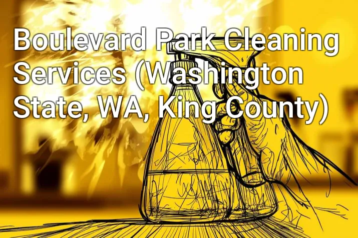Boulevard Park Cleaning Services (Washington State, WA, King County)