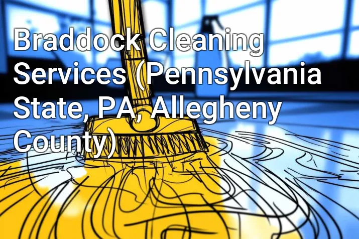 Braddock Cleaning Services (Pennsylvania State, PA, Allegheny County)