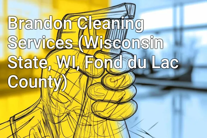 Brandon Cleaning Services (Wisconsin State, WI, Fond du Lac County)