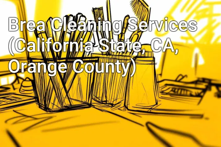 Brea Cleaning Services (California State, CA, Orange County)