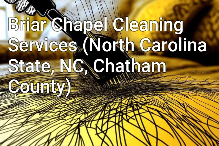Briar Chapel Cleaning Services (North Carolina State, NC, Chatham County)