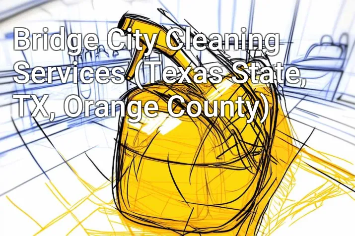 Bridge City Cleaning Services (Texas State, TX, Orange County)