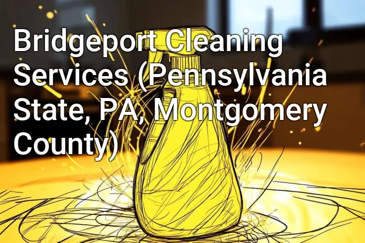 Bridgeport Cleaning Services (Pennsylvania State, PA, Montgomery County)
