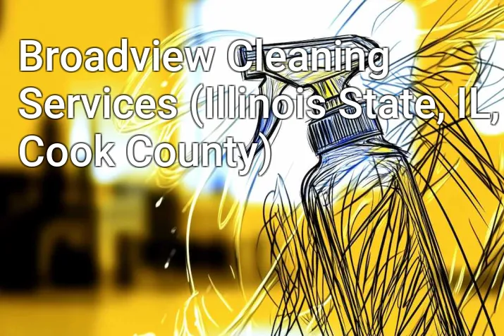 Broadview Cleaning Services (Illinois State, IL, Cook County)