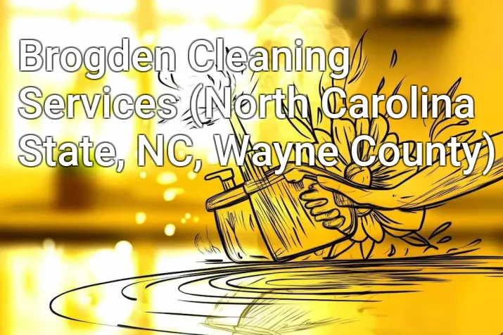 Brogden Cleaning Services (North Carolina State, NC, Wayne County)
