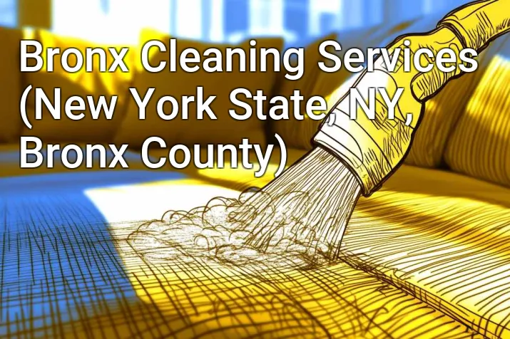 Bronx Cleaning Services (New York State, NY, Bronx County)