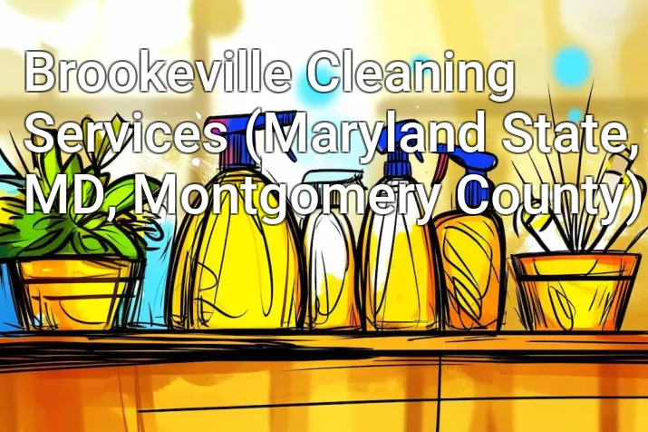 Brookeville Cleaning Services (Maryland State, MD, Montgomery County)