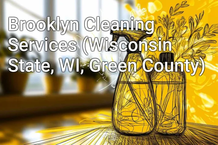 Brooklyn Cleaning Services (Wisconsin State, WI, Green County)