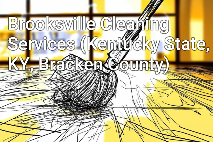 Brooksville Cleaning Services (Kentucky State, KY, Bracken County)