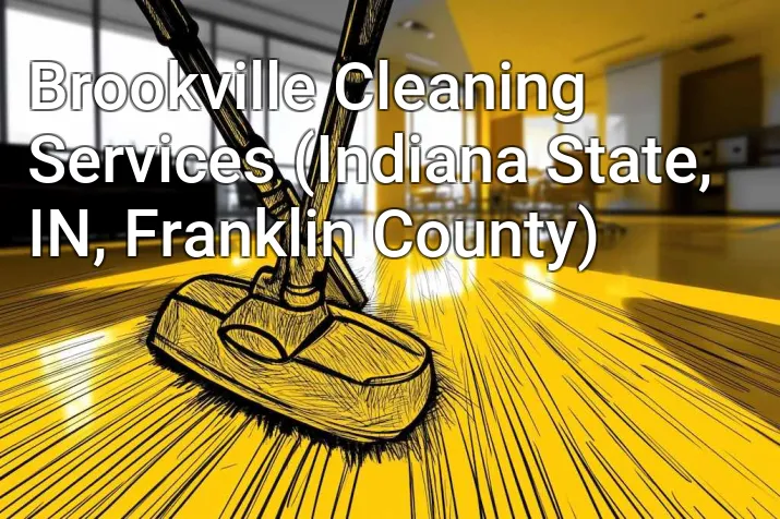 Brookville Cleaning Services (Indiana State, IN, Franklin County)
