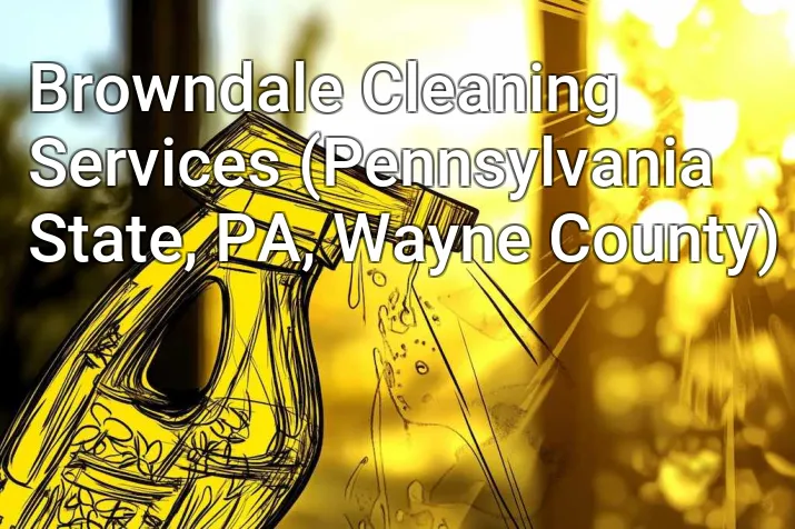 Browndale Cleaning Services (Pennsylvania State, PA, Wayne County)