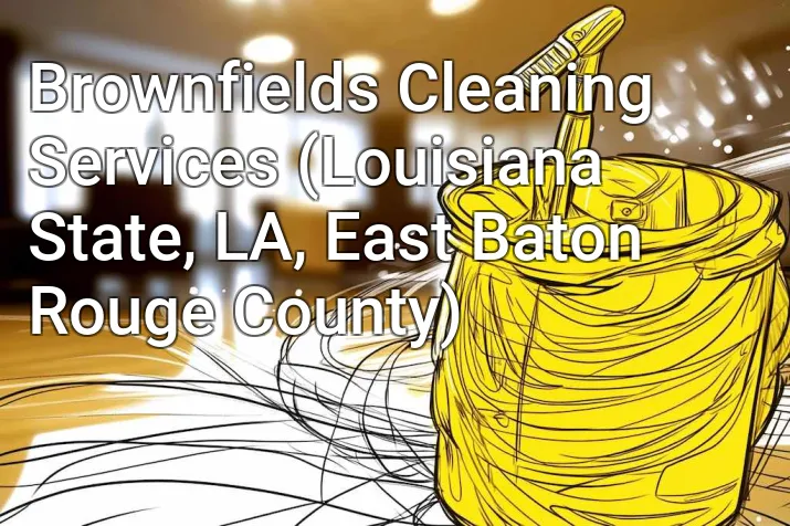 Brownfields Cleaning Services (Louisiana State, LA, East Baton Rouge County)