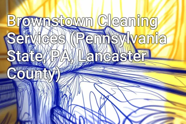 Brownstown Cleaning Services (Pennsylvania State, PA, Lancaster County)