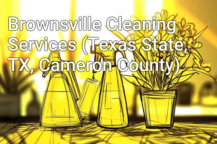 Brownsville Cleaning Services (Texas State, TX, Cameron County)