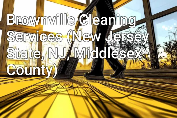 Brownville Cleaning Services (New Jersey State, NJ, Middlesex County)