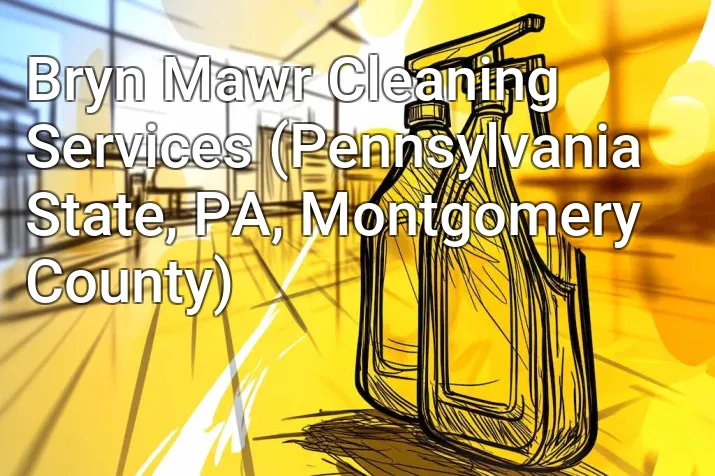 Bryn Mawr Cleaning Services (Pennsylvania State, PA, Montgomery County)