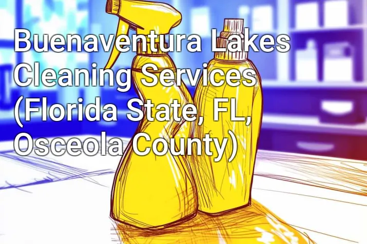 Buenaventura Lakes Cleaning Services (Florida State, FL, Osceola County)