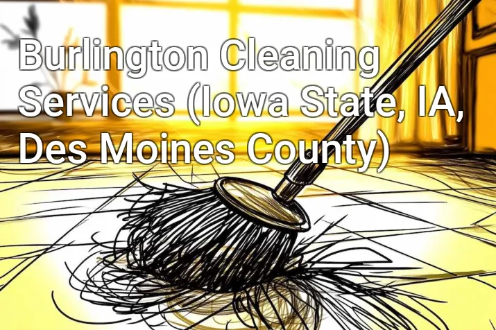 Burlington Cleaning Services (Iowa State, IA, Des Moines County)