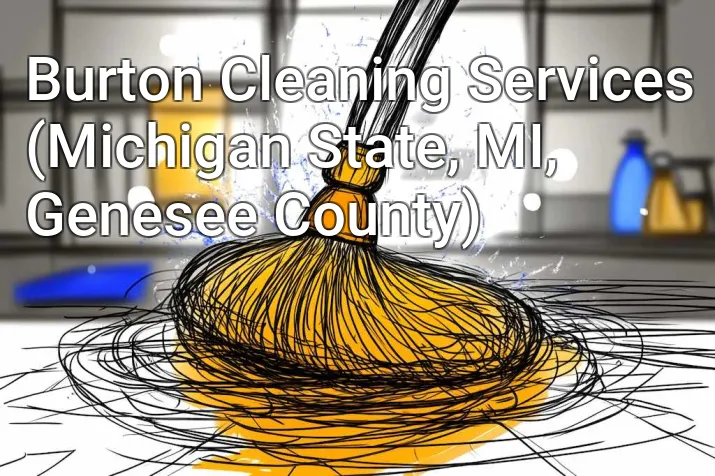Burton Cleaning Services (Michigan State, MI, Genesee County)