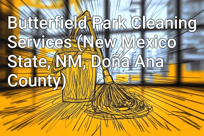 Butterfield Park Cleaning Services (New Mexico State, NM, Doña Ana County)