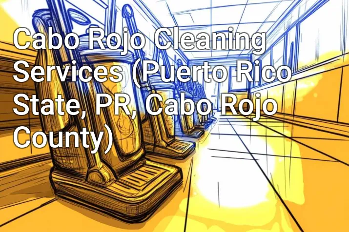 Cabo Rojo Cleaning Services (Puerto Rico State, PR, Cabo Rojo County)