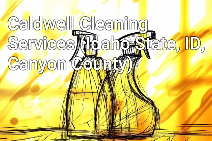Caldwell Cleaning Services (Idaho State, ID, Canyon County)