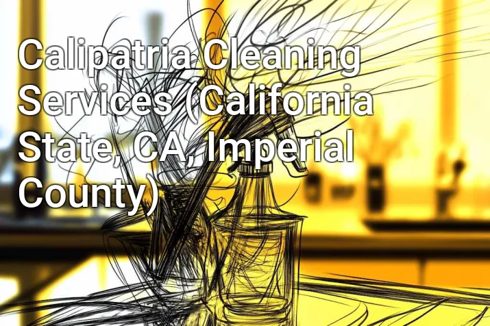 Calipatria Cleaning Services (California State, CA, Imperial County)