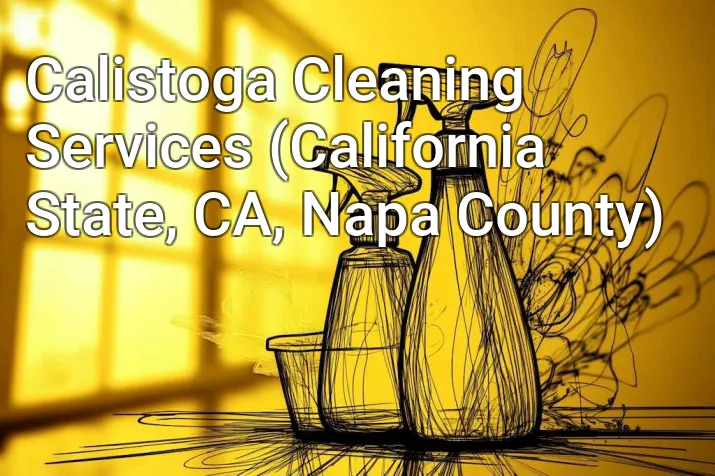 Calistoga Cleaning Services (California State, CA, Napa County)