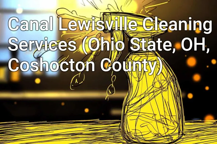 Canal Lewisville Cleaning Services (Ohio State, OH, Coshocton County)