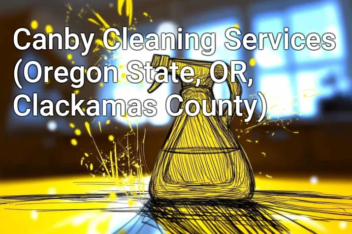 Canby Cleaning Services (Oregon State, OR, Clackamas County)