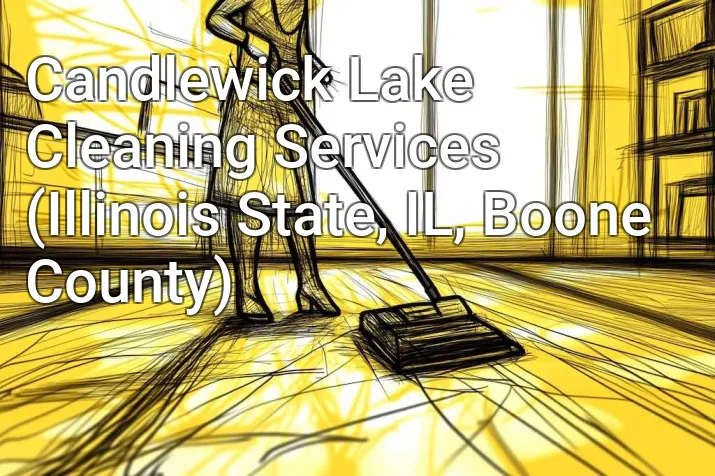 Candlewick Lake Cleaning Services (Illinois State, IL, Boone County)