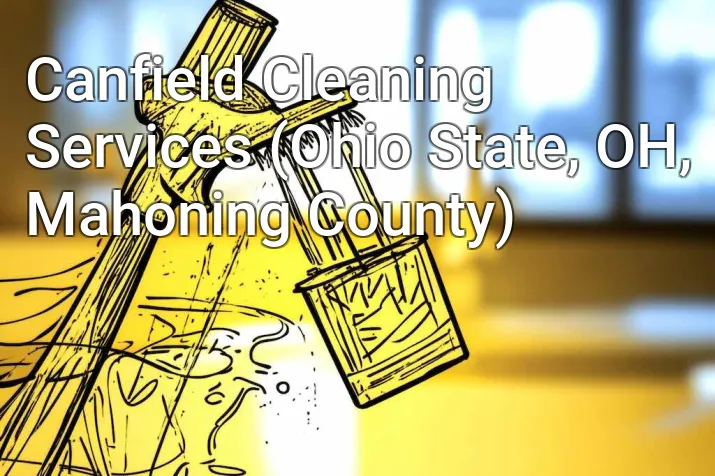 Canfield Cleaning Services (Ohio State, OH, Mahoning County)