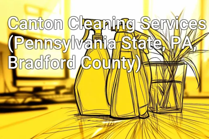 Canton Cleaning Services (Pennsylvania State, PA, Bradford County)