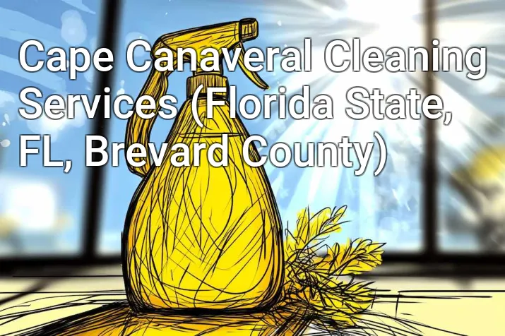 Cape Canaveral Cleaning Services (Florida State, FL, Brevard County)
