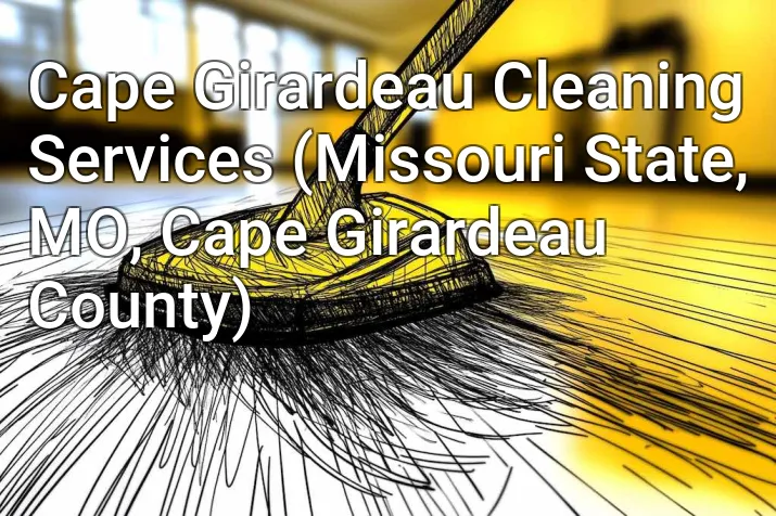 Cape Girardeau Cleaning Services (Missouri State, MO, Cape Girardeau County)