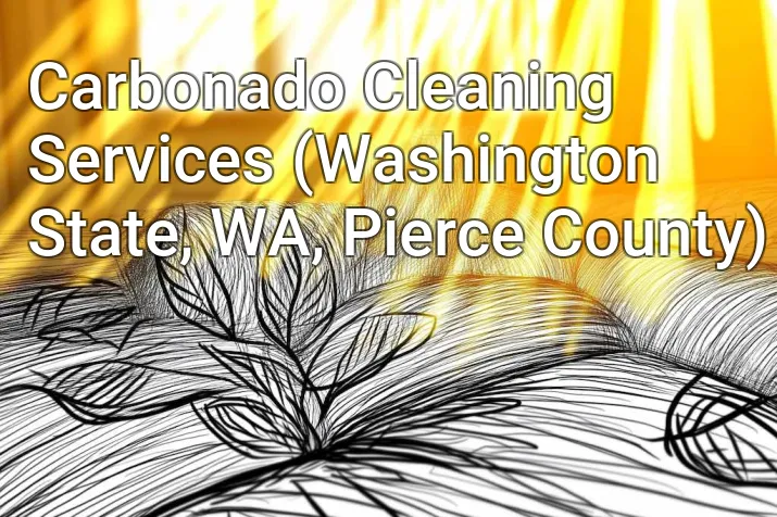 Carbonado Cleaning Services (Washington State, WA, Pierce County)