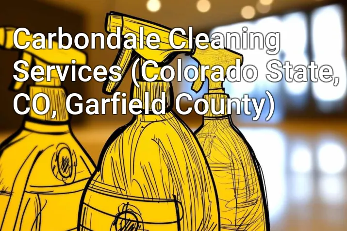 Carbondale Cleaning Services (Colorado State, CO, Garfield County)