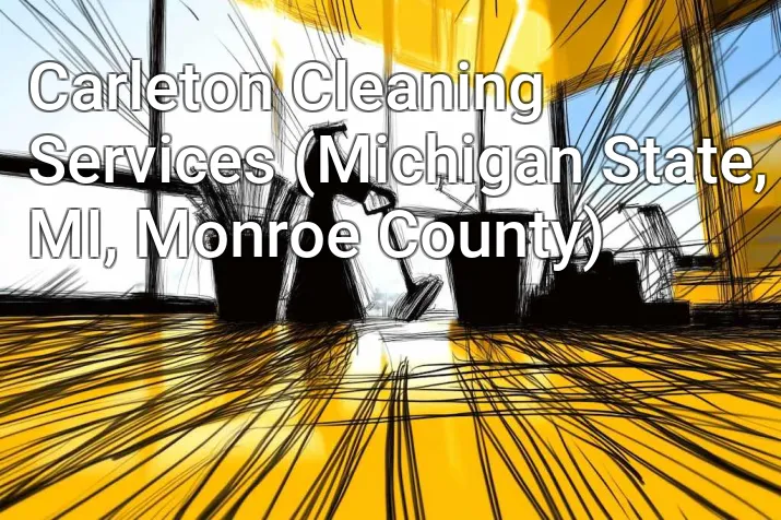 Carleton Cleaning Services (Michigan State, MI, Monroe County)