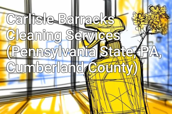 Carlisle Barracks Cleaning Services (Pennsylvania State, PA, Cumberland County)