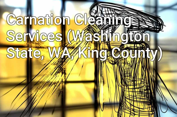 Carnation Cleaning Services (Washington State, WA, King County)
