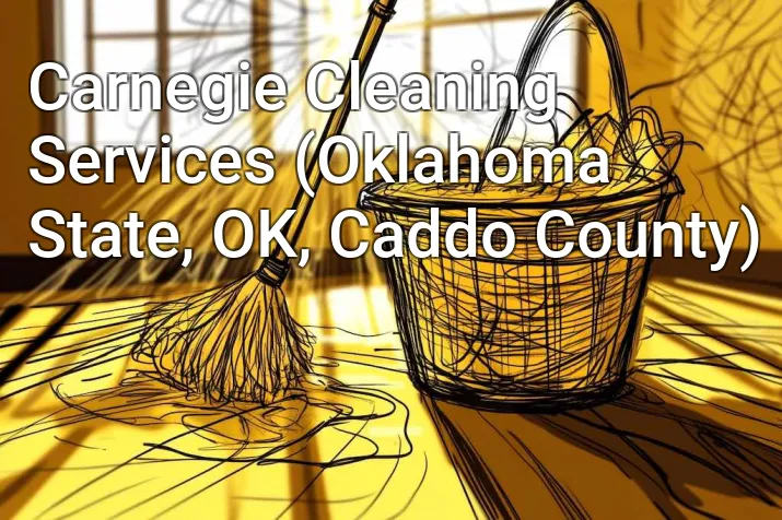 Carnegie Cleaning Services (Oklahoma State, OK, Caddo County)